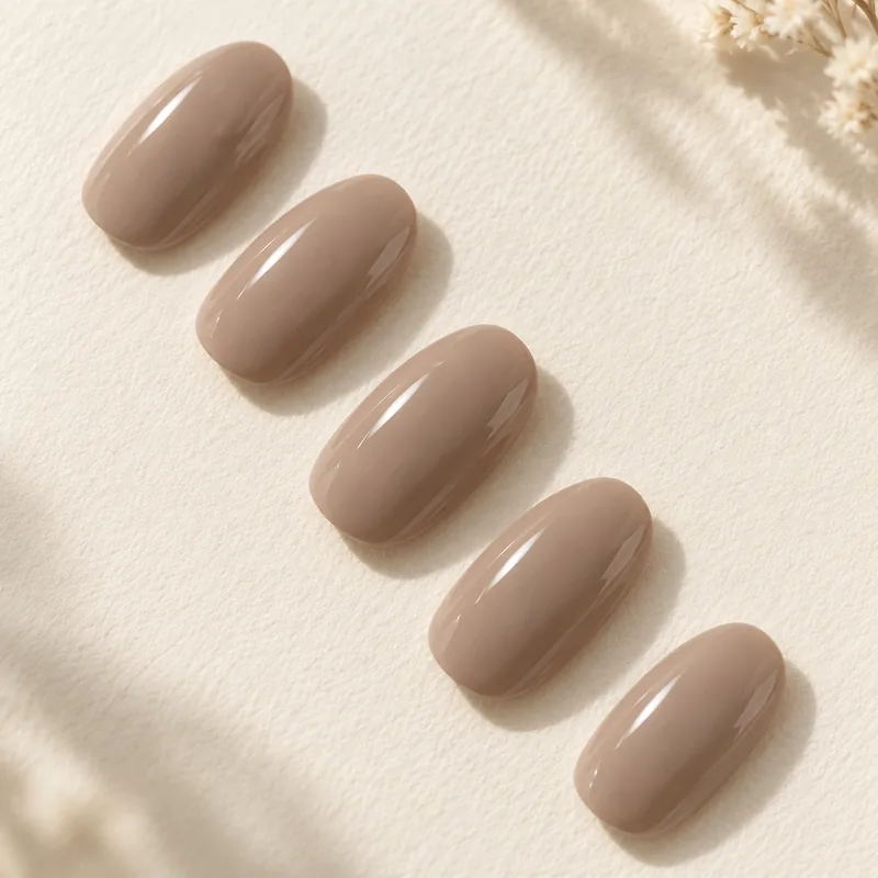 N Cream Beige — generated nail shade illustration
