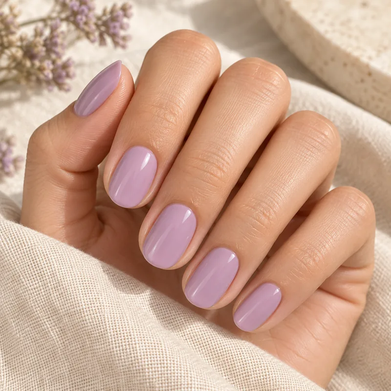 N Cream Lavender — generated on-hand style preview, not a wear test