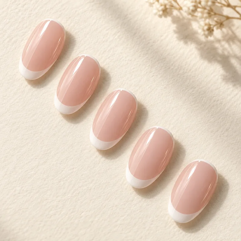 N Essential French — generated nail shade illustration