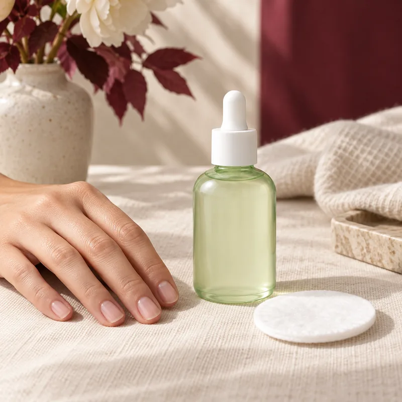 Green Tea 3-in-1 Nail Remover — generated lifestyle context illustration, not a use demonstration