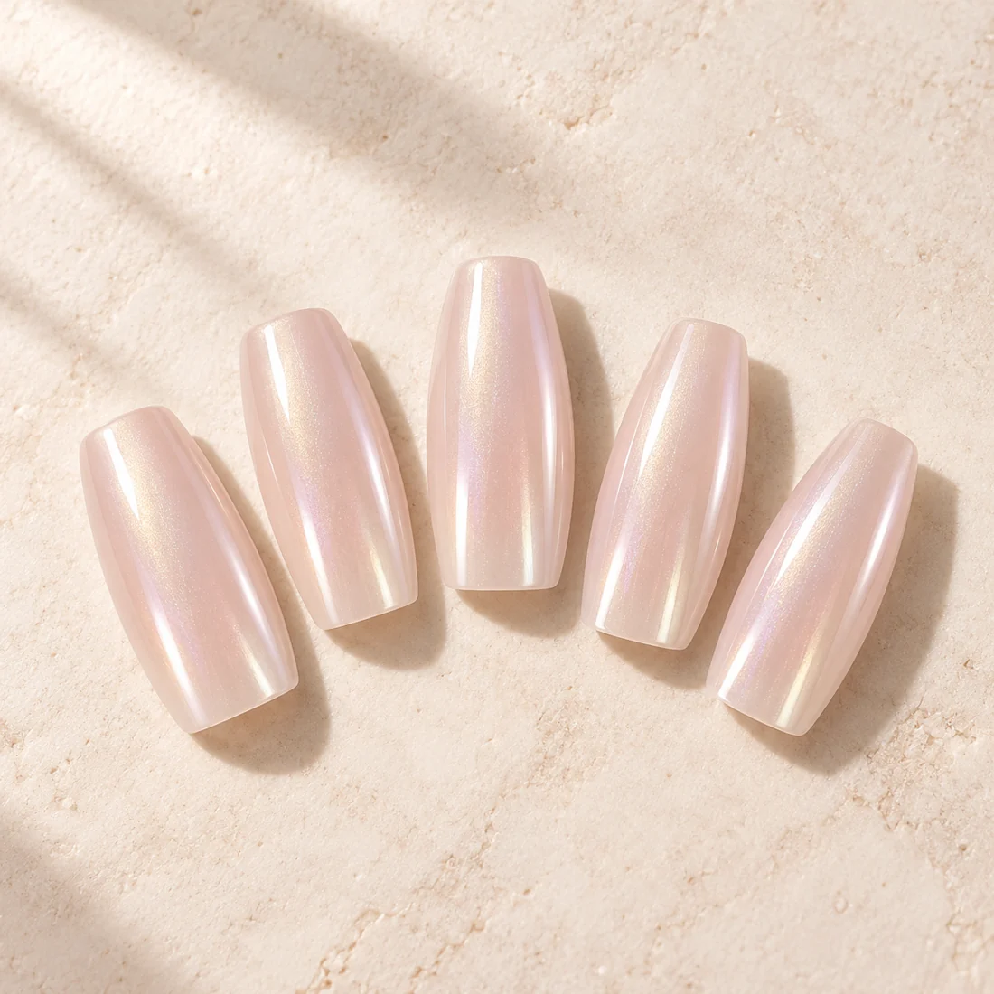 OPI xPRESS/ON Throw Me a Kiss — Long — AI-generated product-style illustration